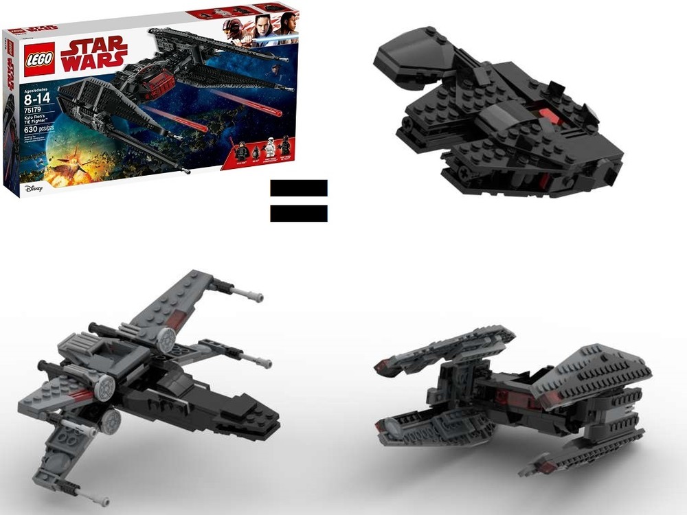 Lego 75179 D-models (alternative build. 3 at once!)