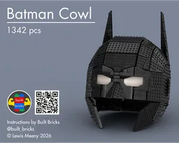 Wearable Bat-man Cowl