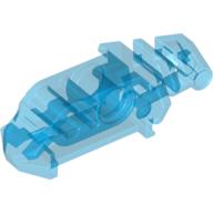 Lego Large Figure Head Connector Block Eye/Brain Stalk (Toa Metru) / Trans-Dark Blue