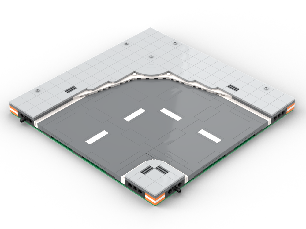 Lego MILS Curved Road