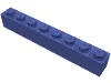 Brick 1 x 8 / Violet