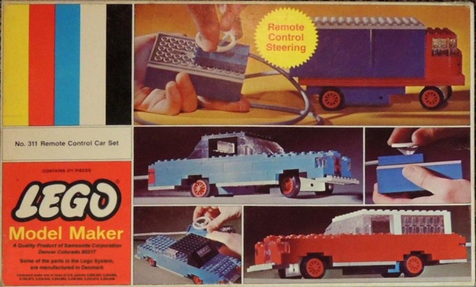 Lego Remote Control Car Set