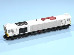 EMD Class 77 • ECR • white (8 studs wide)