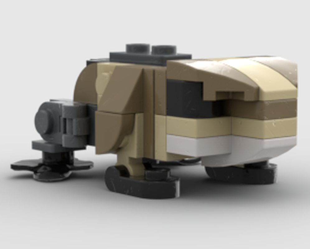 Lego Desert Rain Frog - 1:1 scale