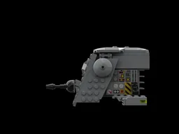 INT-4 Interceptor minifigure scale