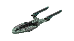 USS Aventine Vesta-Class Starship, Smooth Edition