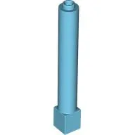 Support Round 1 x 1 x 6 Solid Pillar / Medium Azure