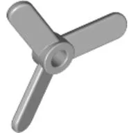 Propeller 3 Blade Small / Light Bluish Gray
