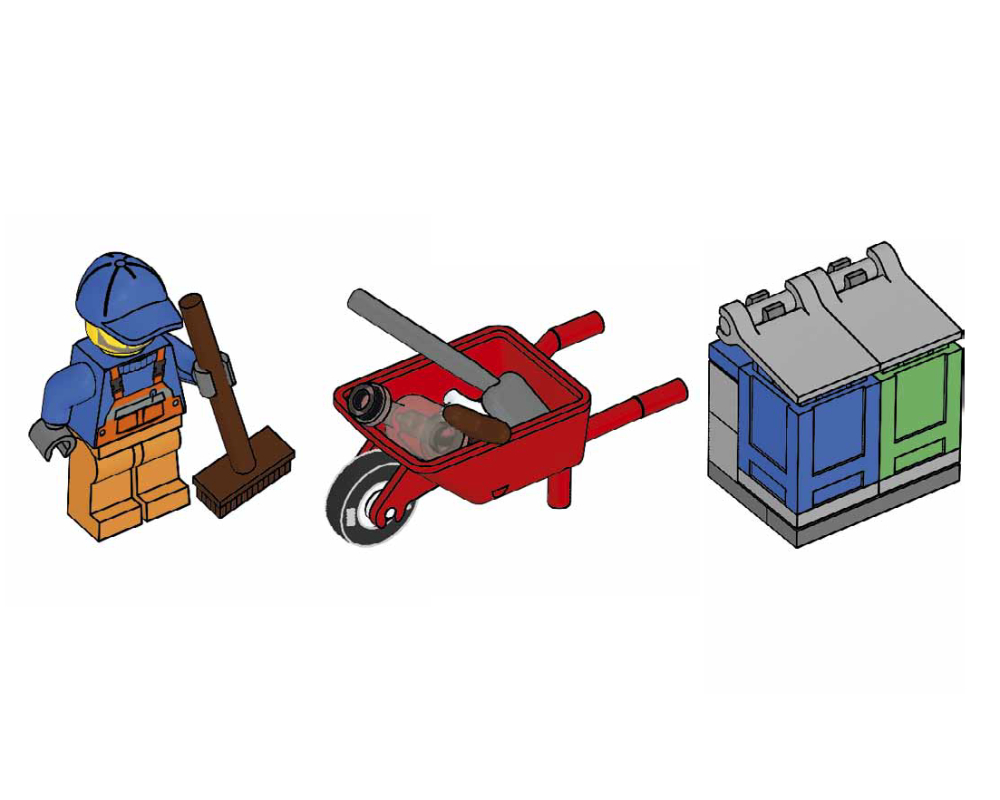 Lego Garbage Man