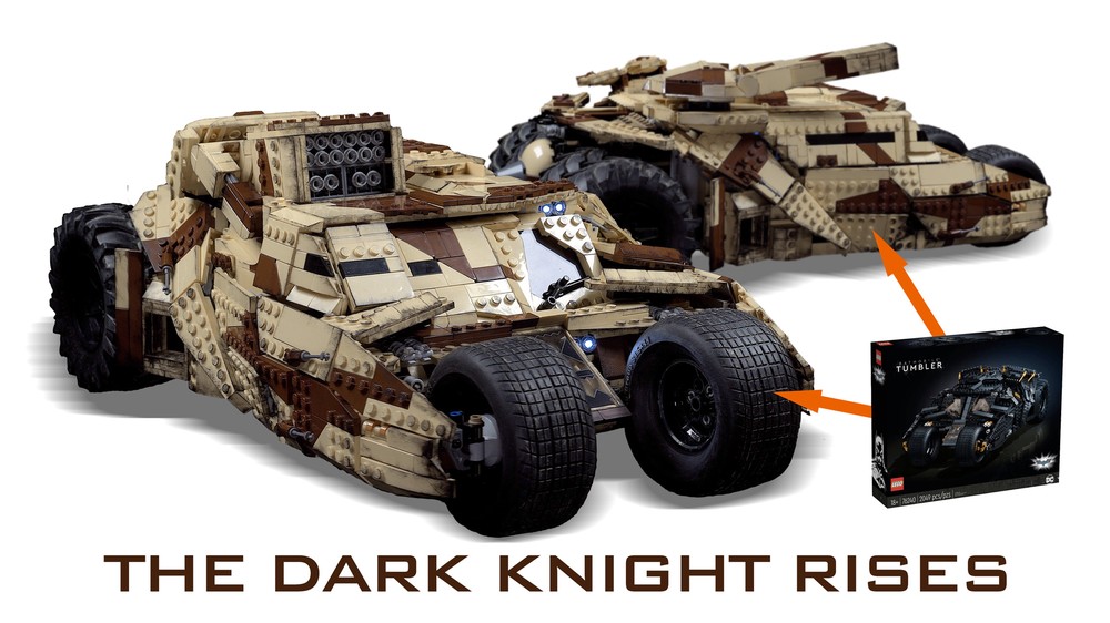 Lego TDKR Missile and Cannon Tumbler