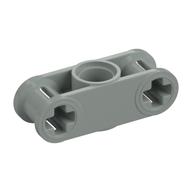 Lego Technic Axle and Pin Connector Perpendicular 3L with Centre Pin Hole / Light Gray