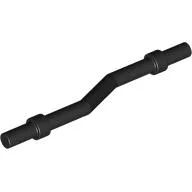 Bar 6L with Stop Rings and Double Bent / Black
