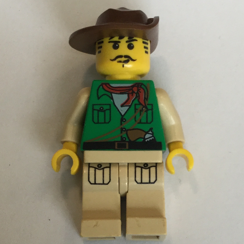 Lego Johnny Thunder, Printed Legs (Expedition)