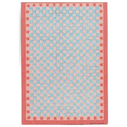 Playmat, Scala, with Light Blue and Pink Squares / [No Color/Any Color]