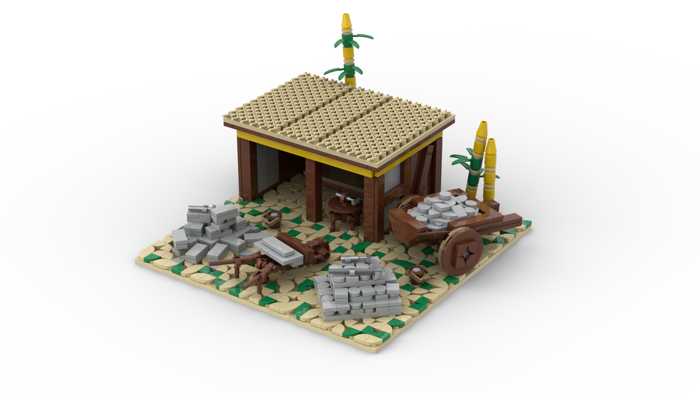Lego Age of Empires - Mining Camp (East Asian)