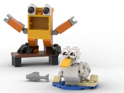 Duck and Mr Garbage Boy