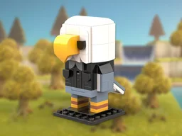 Apollo Brickheadz (From Animal Crossing)