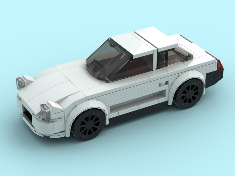 Lego 90's japanese style car