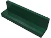 Panel 1 x 4 x 1 with Rounded Corners [Thick Wall] / Dark Green