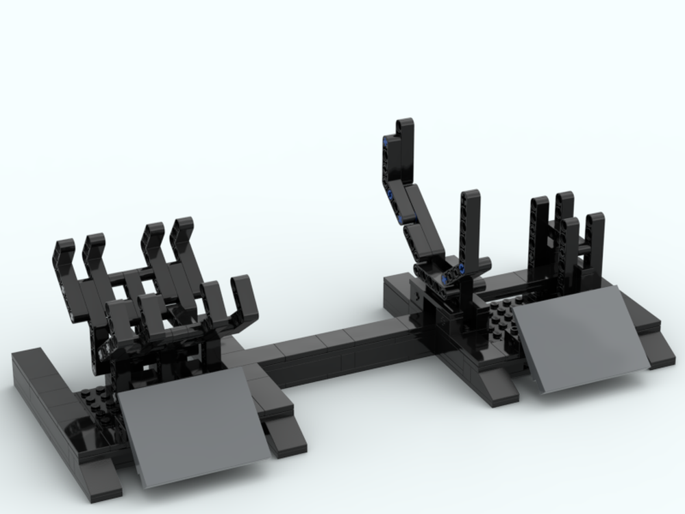 Lego Display Stand for the Apollo CSM and Lego Set 10266 Lunar Lander