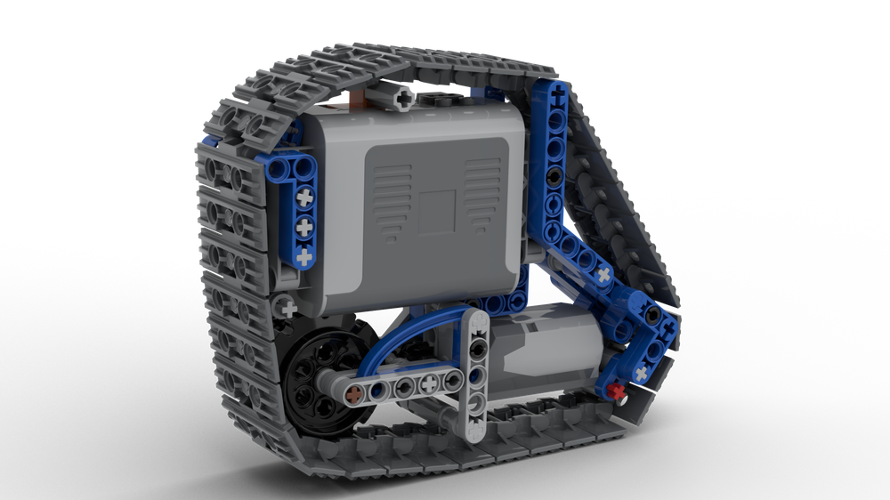 Lego 5-Wide Tracked Vehicle