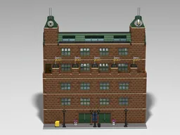 Storage with Brick Facade reused as Office Building