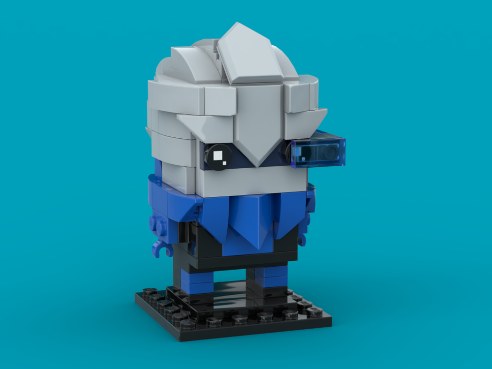 Lego Garrus Vakarian Brickheadz (Mass Effect)