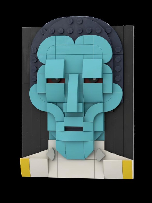 Lego Grand Admiral Thrawn Portrait