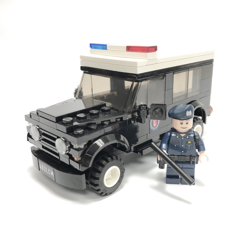 Lego Land Rover Defender - Singapore Police Force