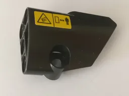 Technic, Panel Fairing # 2 Small Smooth Short, Side B with Warning Sign #2 Pattern (Sticker) - Set 42082