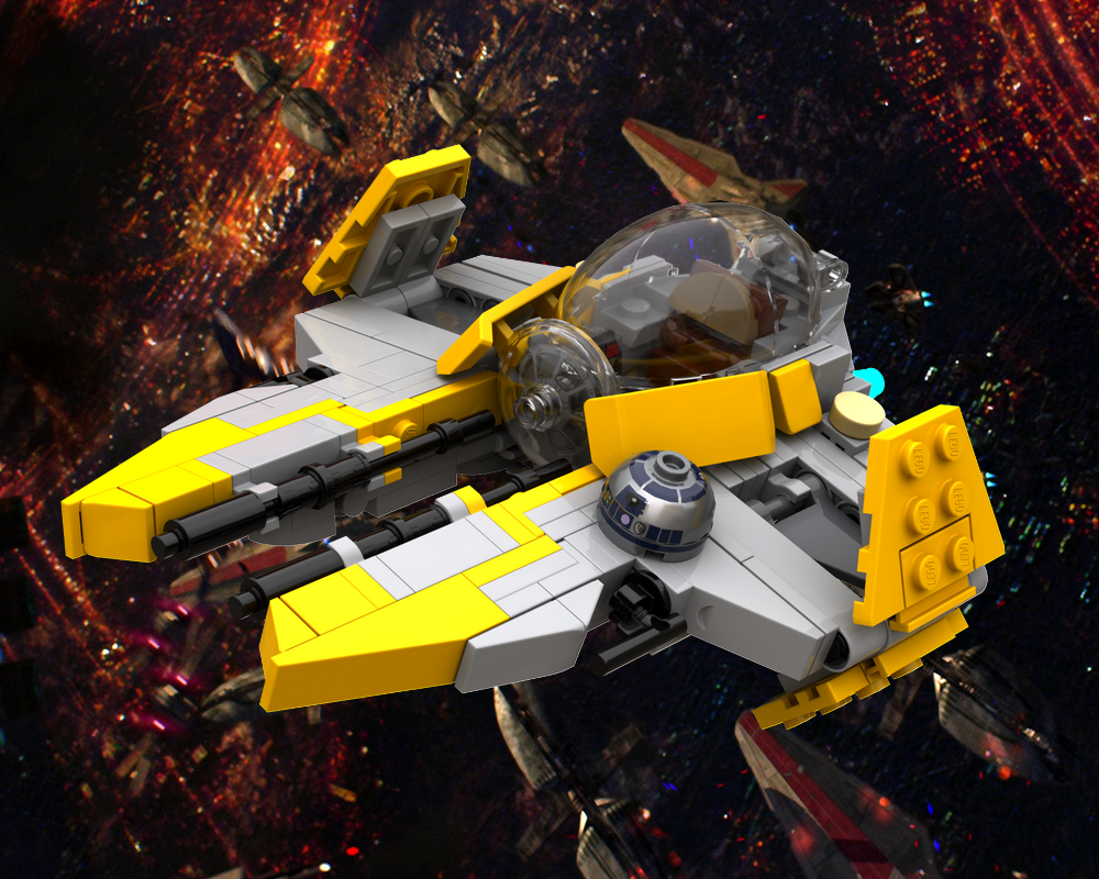 Lego Anakin's Yellow Eta-2 Interceptor