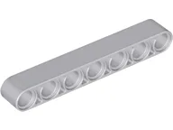 Technic Beam 1 x 7 Thick / Light Bluish Gray