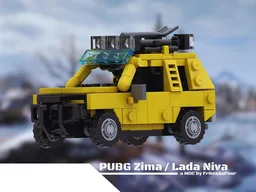 PUBG ZIMA / LADA NIVA