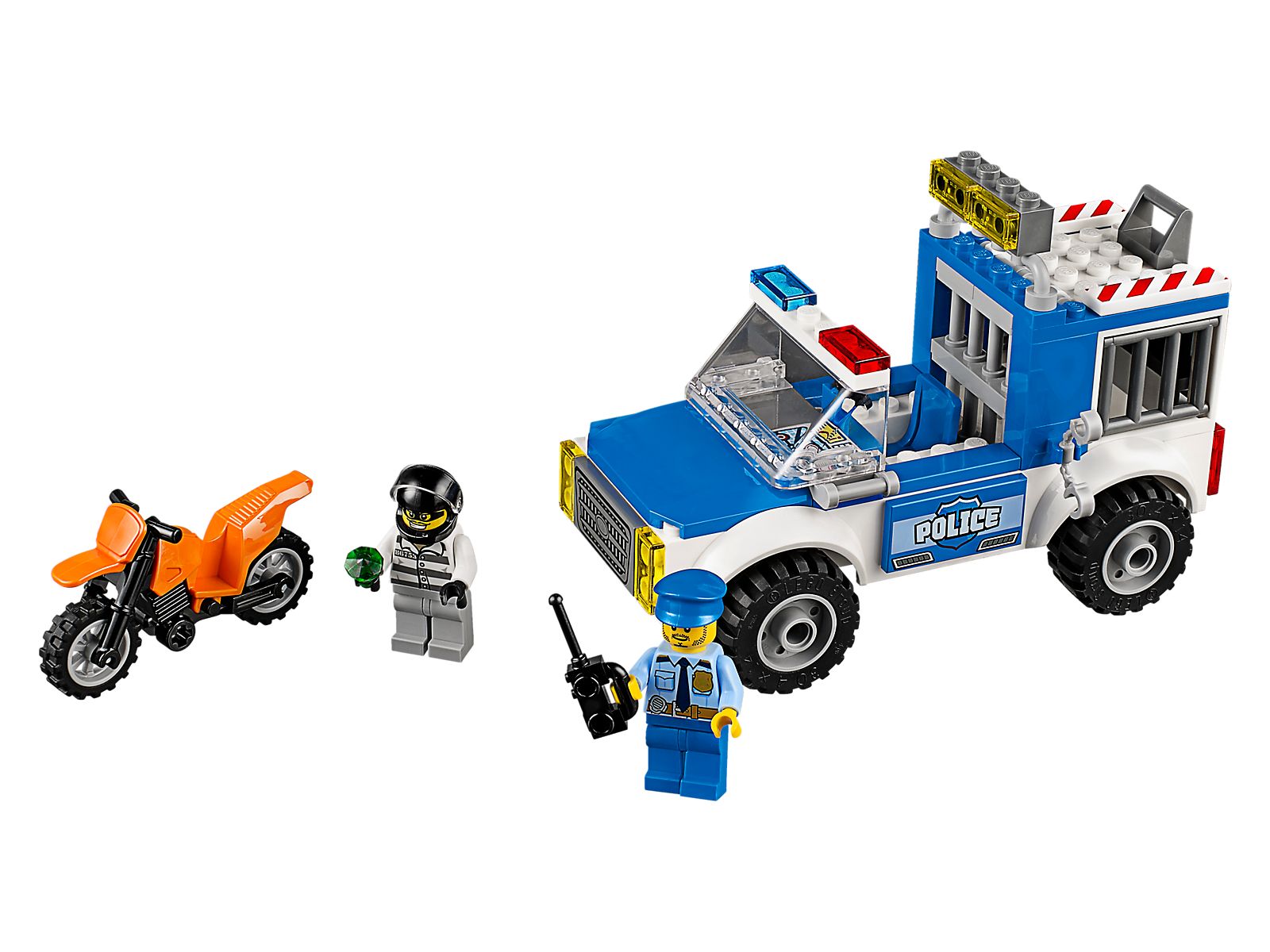 Lego Police Truck Chase