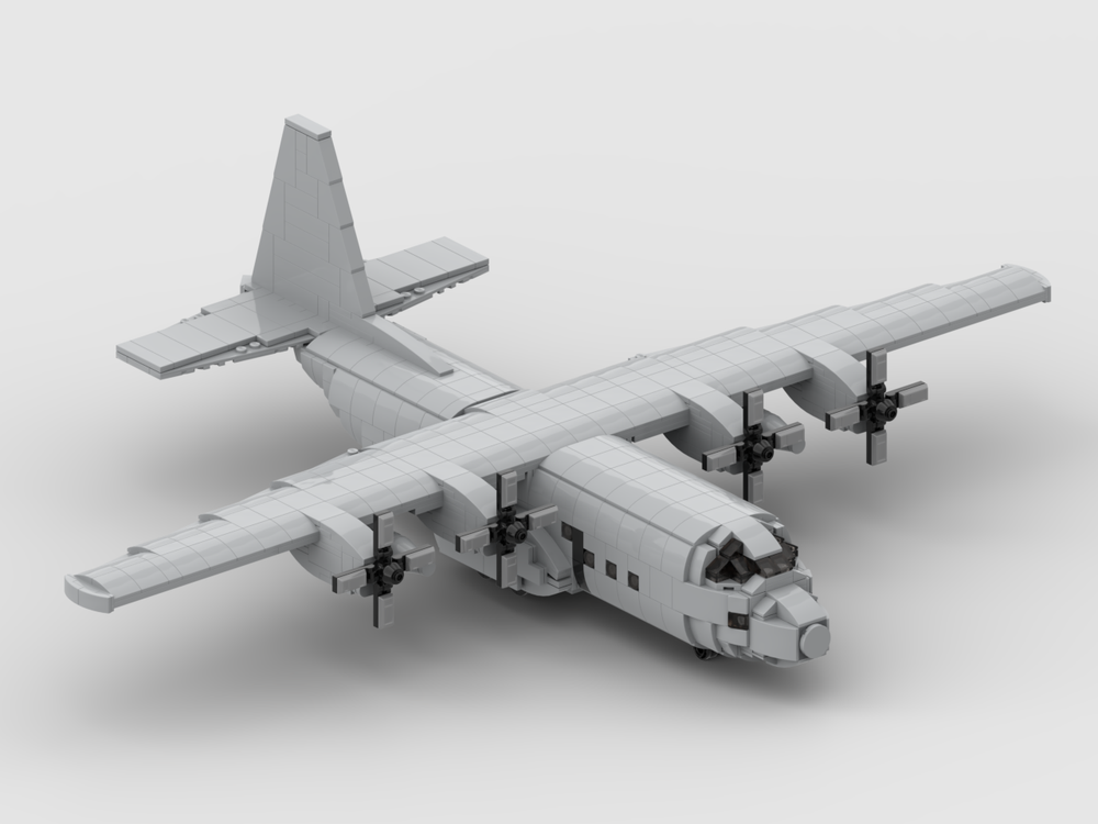 Lego C-130 Hercules USAF Mini-Scale