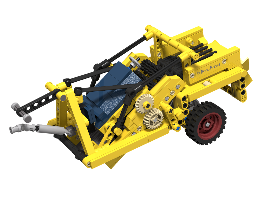 Lego Daffodils harvester for Massey Ferguson 7S / Deutz-Fahr TTV610 / Landini 8550
