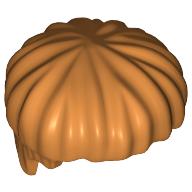 Lego Hair Short Bowl Cut / Earth Orange