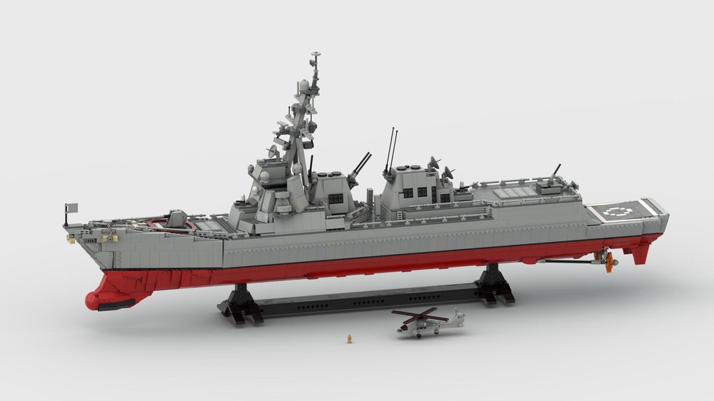 Lego Arleigh Burke Destroyer Class IIA | 1:150 Scale