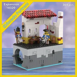 Armory Facade Expansion: Eldorado Fortress (10320)