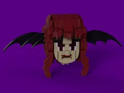 Koakuma Head with light-up eyes