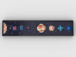 Solar System - Milky Way 31212 Alternate Build