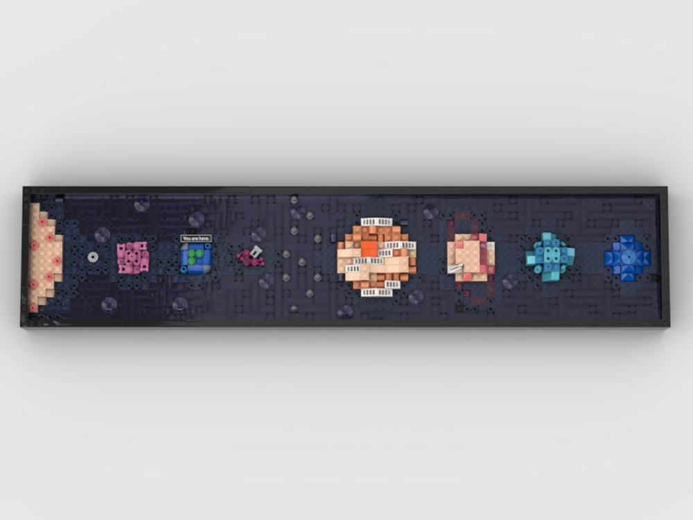 Lego Solar System - Milky Way 31212 Alternate Build