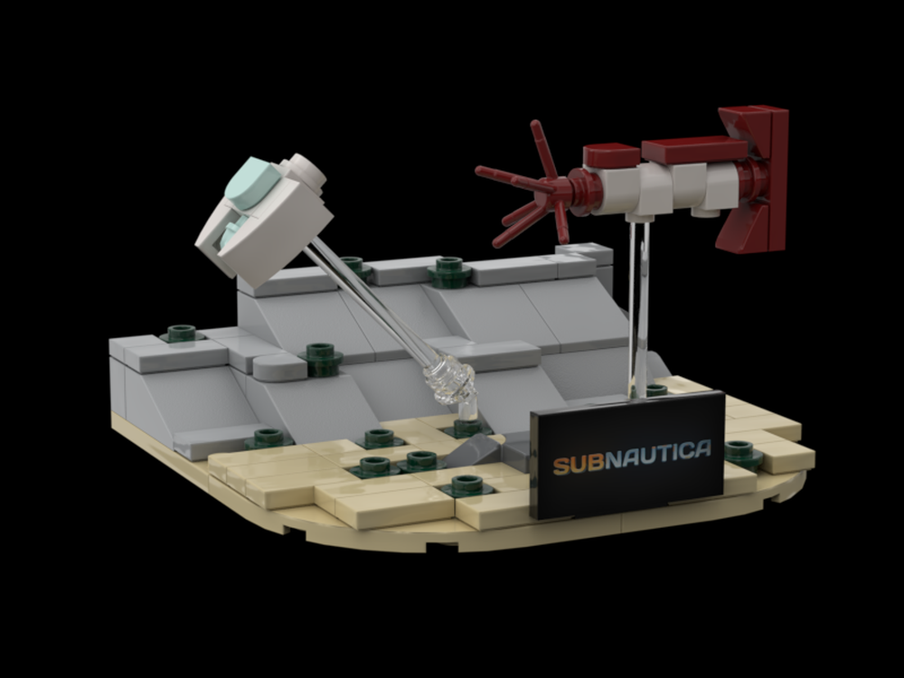 Lego Seamoth Chase!