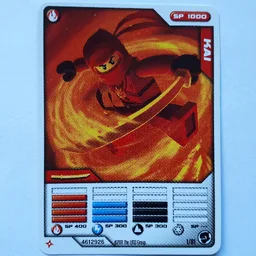 Trading Card, Ninjago Deck #1: 1 - Kai - International Version / [No Color/Any Color]