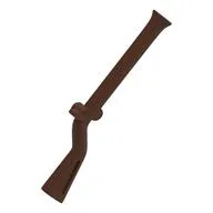 Weapon Gun / Flintlock / Musket (Pirate) / Brown