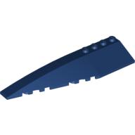 Lego Brick Wedged, Curved 12 x 3 Left / Dark Blue