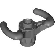 Technic Steering Wheel Pilot's Yoke [Closed Top] / Dark Bluish Gray