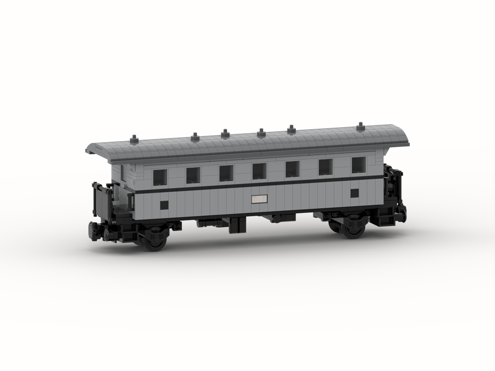 Lego Donnerbüchse 2nd Class Passenger Coach (8w)
