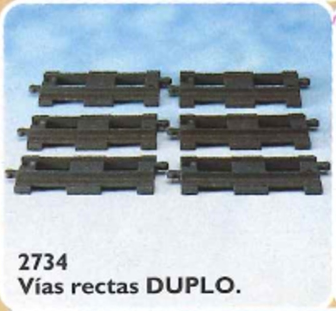 Lego Straight Track (Straight Rails)