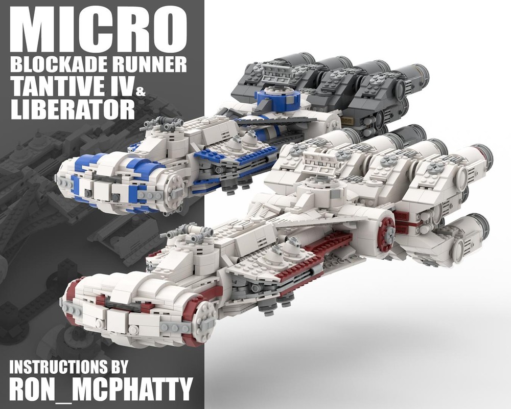 Lego Micro Blockade Runners Tantive IV & Liberator